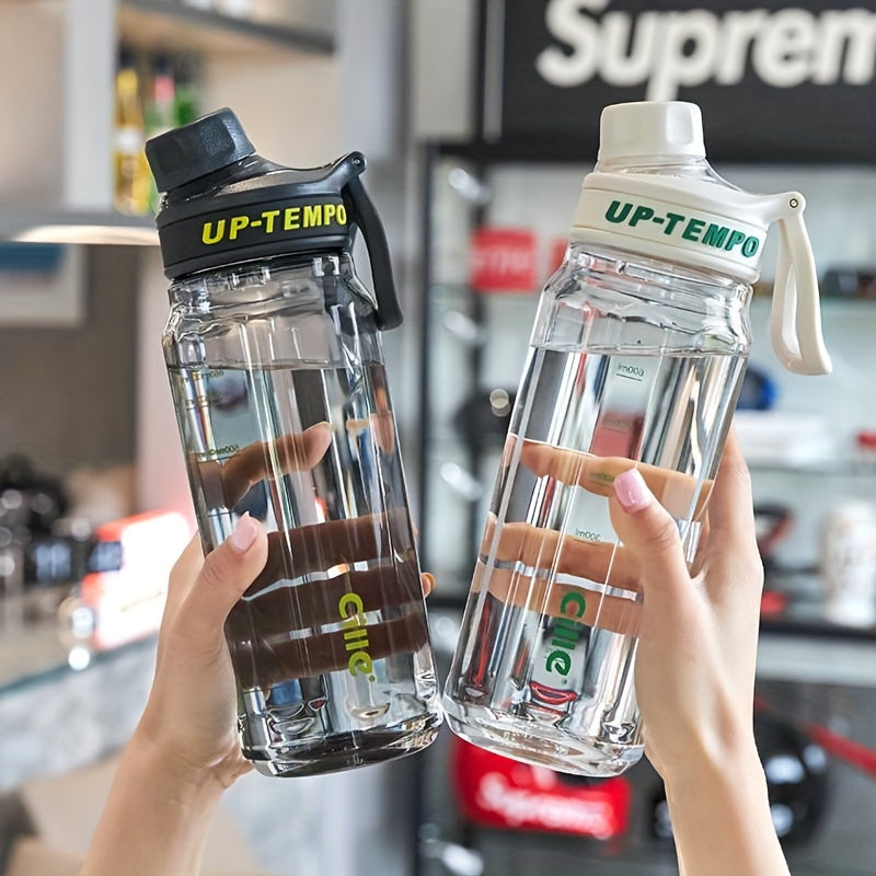 680ml Clear Water Cup with Filter, Leakproof Lightweight Bottle