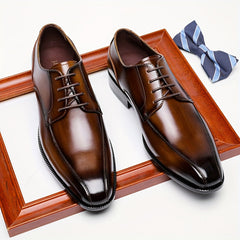 Boys Low Top Lace Up Oxford Dress Shoes Lightweight Non Slip