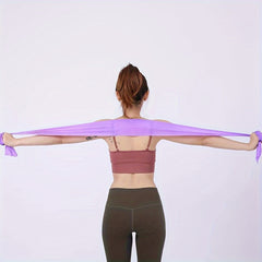Yoga Resistance Band Elastic Pilates Latex Rope Fitness TPE Training