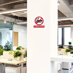 3pcs 18-01X19-99 Cm No Smoking Sticker Label Sign Self Adhesive Vinyl