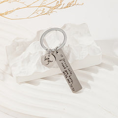 Stainless Steel Keychain Holiday Gift