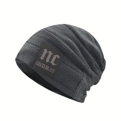 Men's Windproof Woolen Hat Warm Knitted Hat