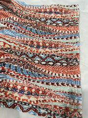 Geometric Print Tube Top Sleeveless Summer Casual