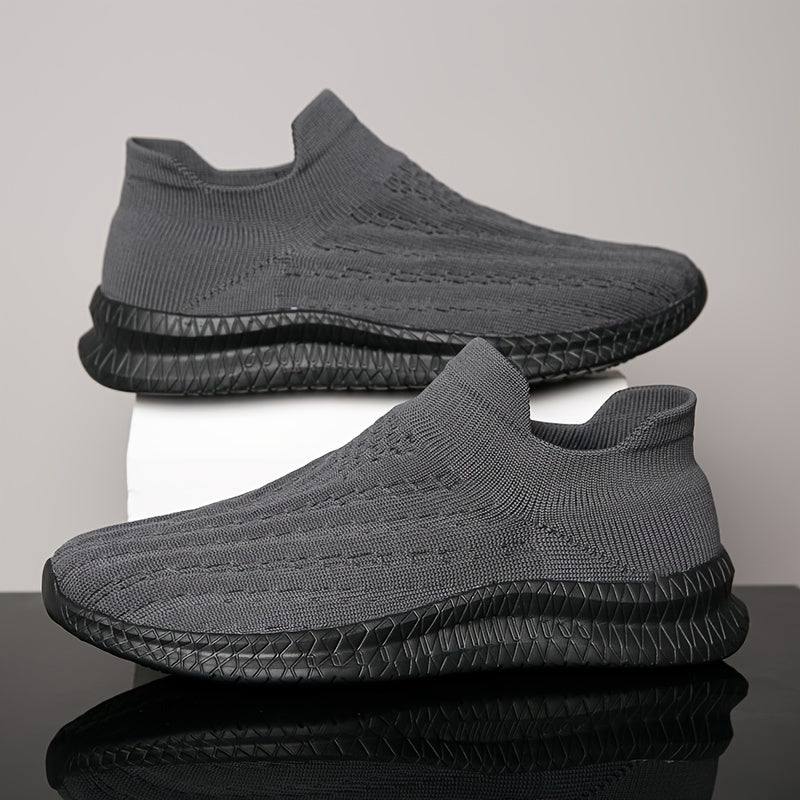 Men's Soft Breathable Slip On Running Shoes