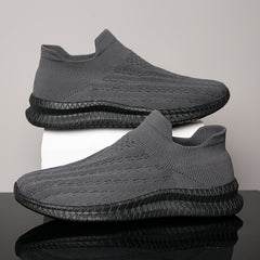 Men's Soft Breathable Slip On Running Shoes