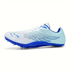 Women's Wing Pattern Track Running Shoes Low Spike Cleats