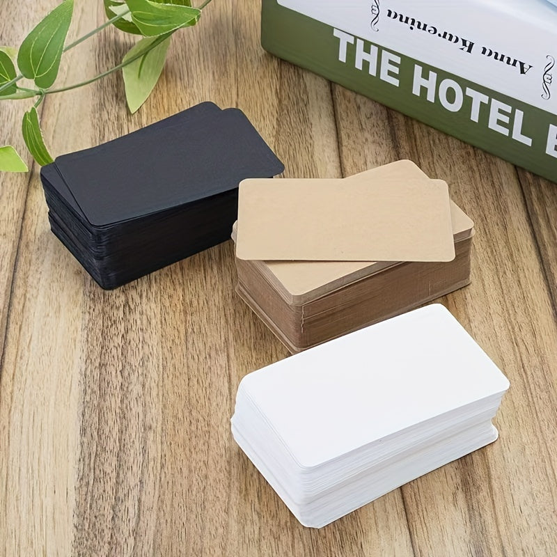 100pcs Blank Card Memory Message Convenient Card