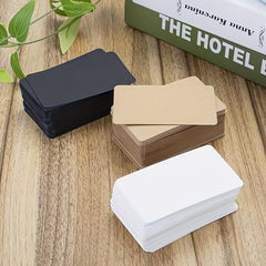 100pcs Blank Card Memory Message Convenient Card