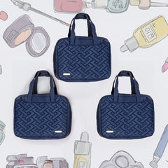 Large Capacity Makeup Storage Bag with 5 Compartments