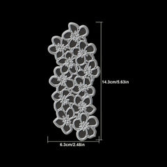 Flower Border Metal Cutting Dies DIY Scrapbooking Greeting Cards
