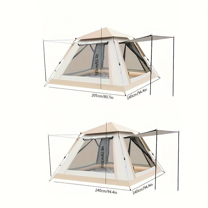 Automatic Quick Opening Tent Breathable Waterproof Easy Build for Camping