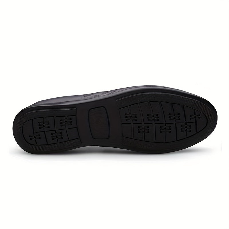 Men's Lightweight Faux Leather Loafer Shoes