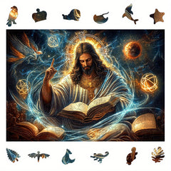 Jesus Wooden Puzzle 36 Vibrant Pieces for 3 Year Olds