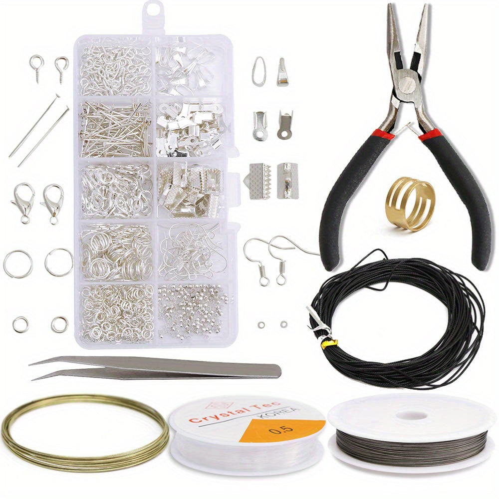 Jewelry Findings Set Beading Repair Tools Kit