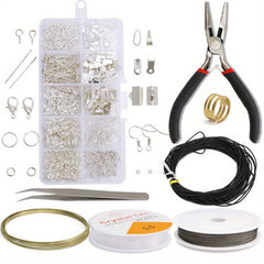 Jewelry Findings Set Beading Repair Tools Kit
