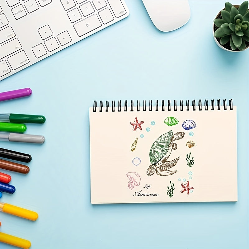 Summer Marine Animals Series Rubber Seal Stamps for Card Making