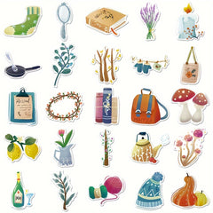 50pcs Line & Texture Graffiti Stickers for Laptop Helmet Desktop Water Cup