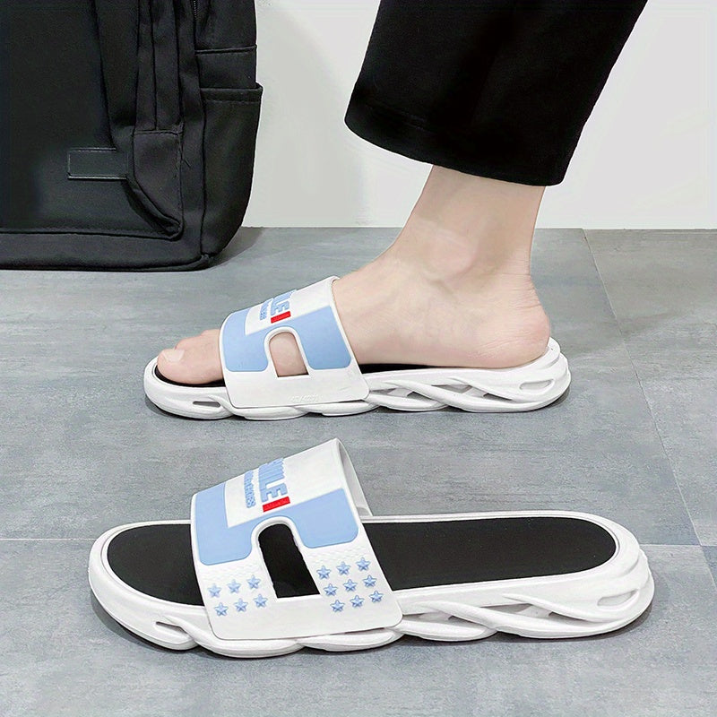 Men's Quick Drying Non Slip Slides for Summer