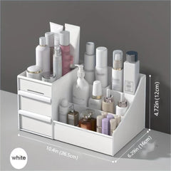 Makeup Organizer With Drawers Countertop Cosmetic Storage Box