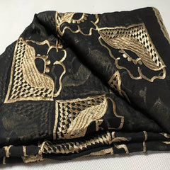 National Style Embroidered Square Scarf Vintage Travel Sunproof Pack Turban