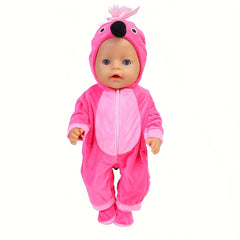 Doll Clothes Set for 14-18 Inch American Dolls and 36-45 cm Newborn Baby Dolls