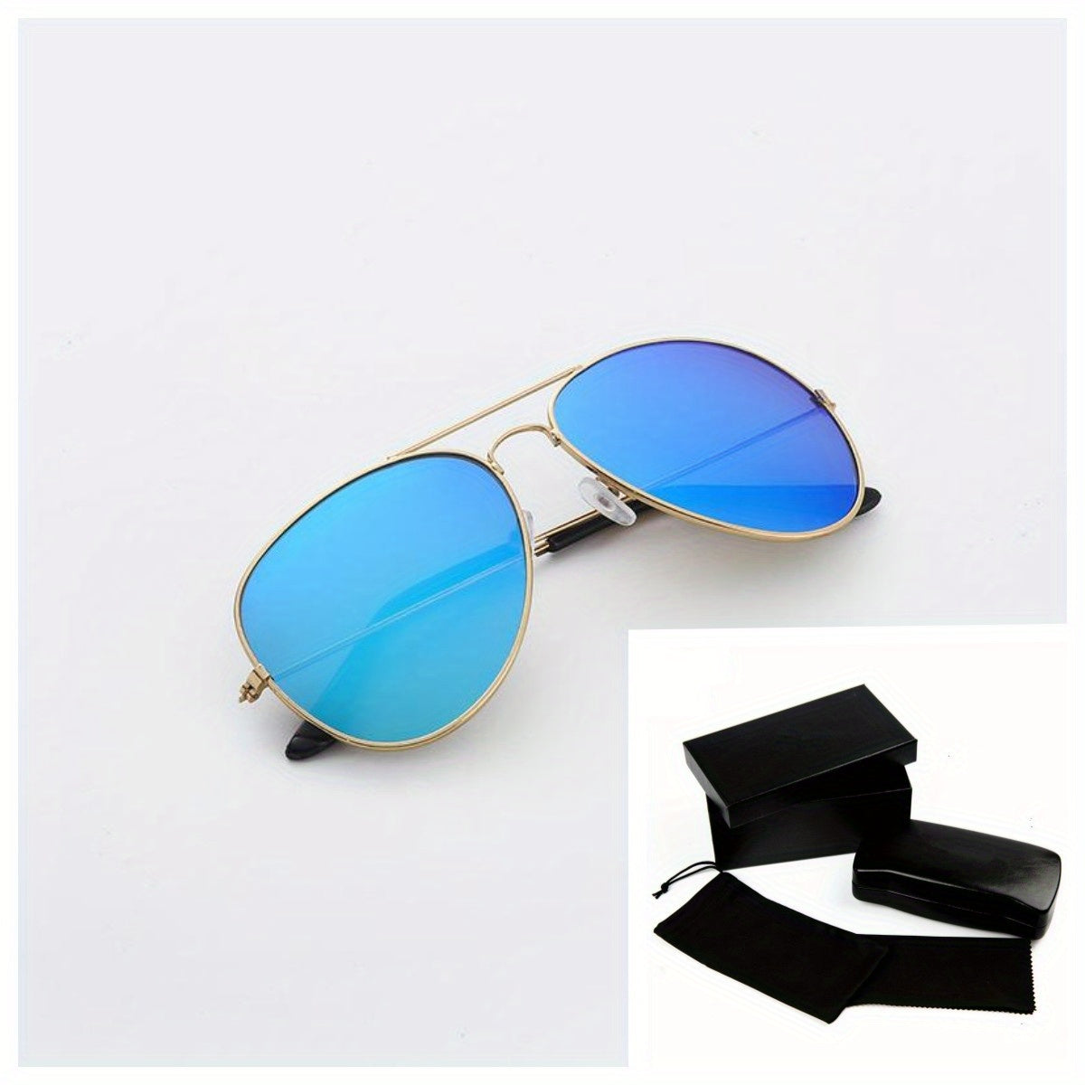 Metal Frame Polarized Sunglasses For Men And Women