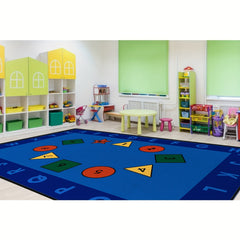 Alphabet Seating Carpet Educational Children's Rug