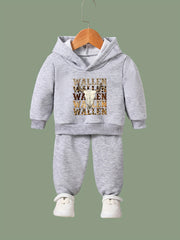 Bull Pattern Long Sleeve Hooded Sweatshirt Girls Comfy Hoodies Pullover