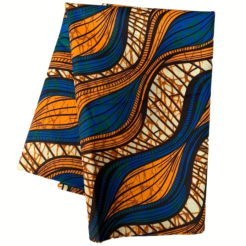 6yard 548 RealWax Ankara Fabric Background Africa Polyester Print