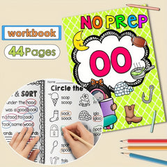Phonics Workbook: Master 'OO' Word Families