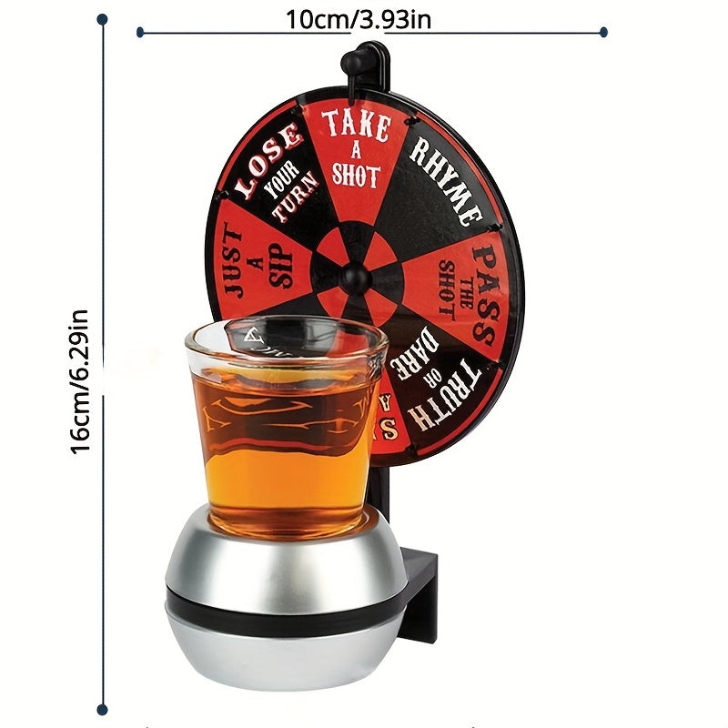 Mini Spin And Win Wheel Outdoor Party Drinking Game