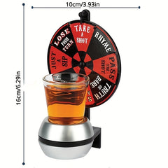 Mini Spin And Win Wheel Outdoor Party Drinking Game