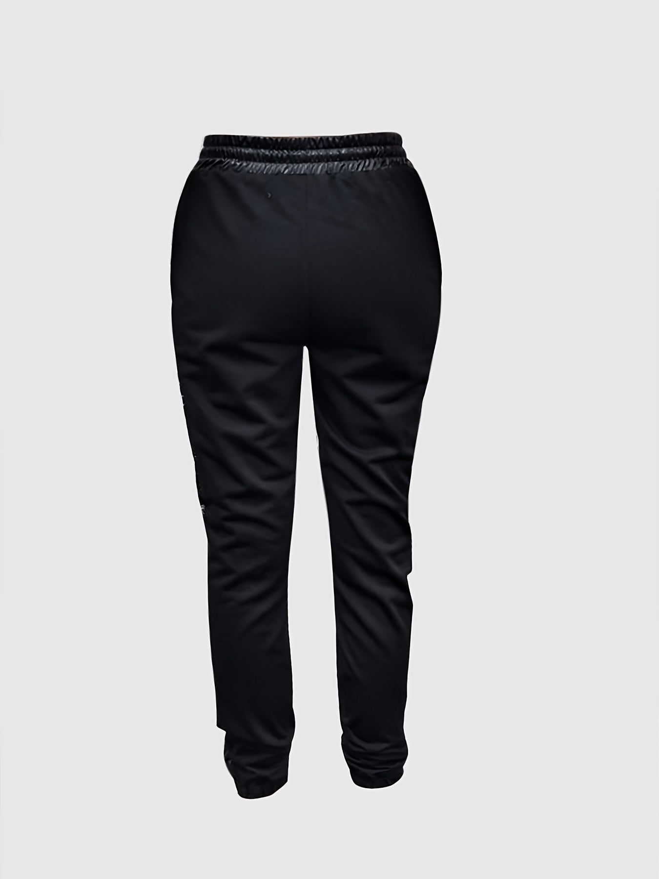 Lace Solid Casual Pants Spring & Fall Women's Clothing