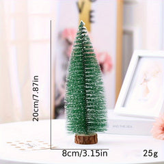 Mini Flocked Christmas Tree for Home Decoration