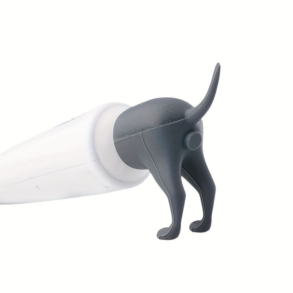 Pooping Dog Butt Toothpaste Topper Funny Prank Gift