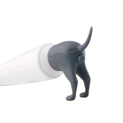 Pooping Dog Butt Toothpaste Topper Funny Prank Gift