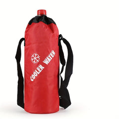 Portable Insulated Cup Cover Oxford Cloth Ice Bag Drawstring