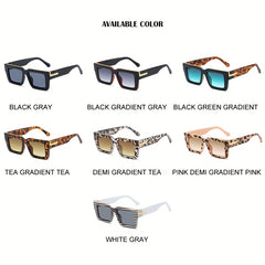 Men's UV Resistant Retro Sunglasses for Outdoor Parties