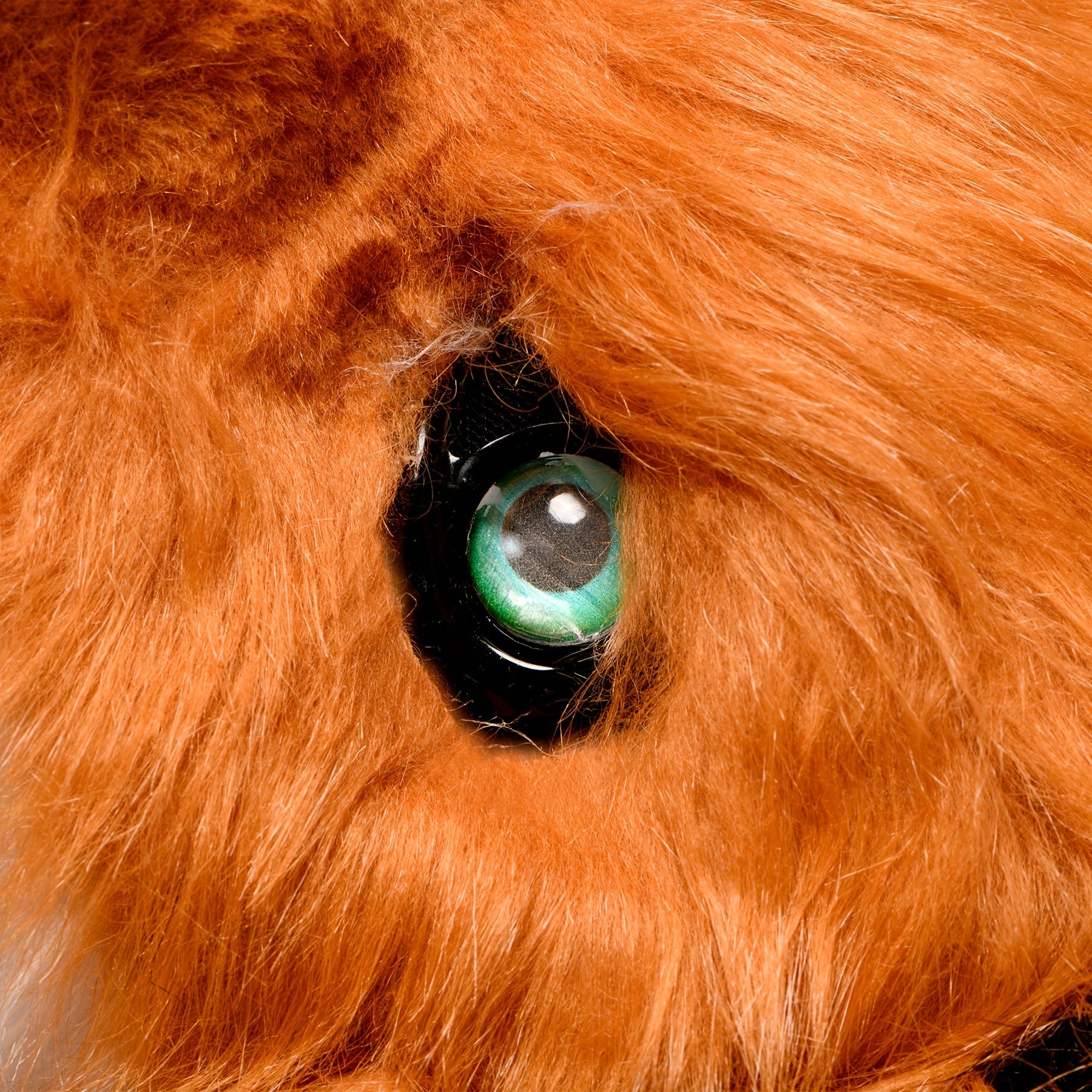 Halloween Fox Mask Headgear Movable Mouth Plush Fox Head Dress Up