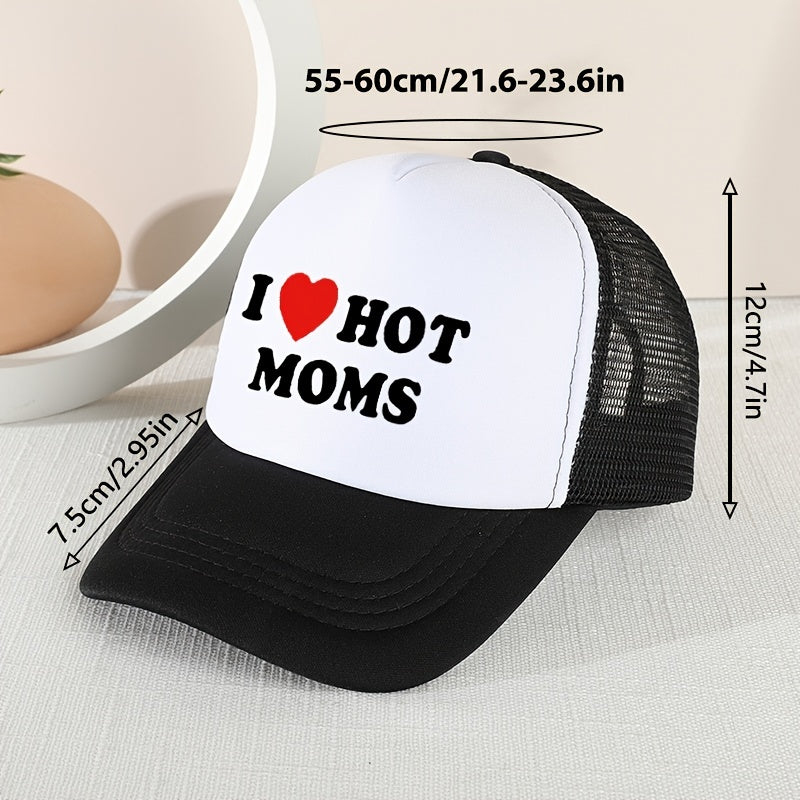 Fashionable Letter Printed Sunscreen Baseball Cap for Outdoor Activities