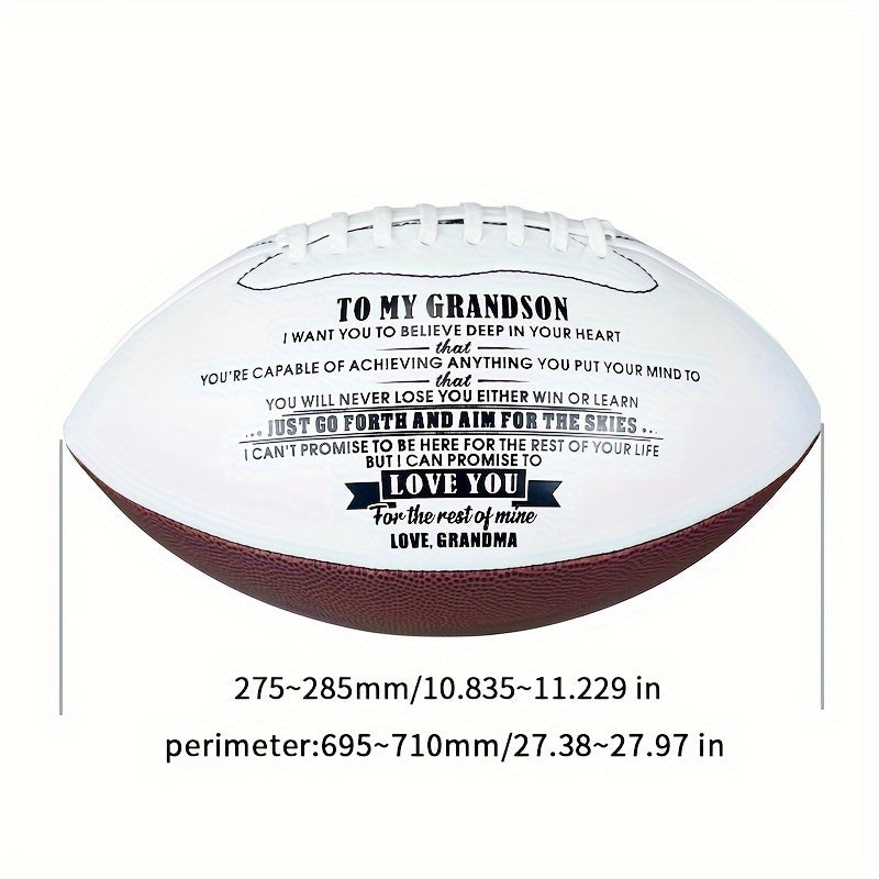 American Football for Outdoor Training and Play - Standard Size 9