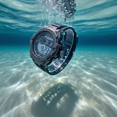 Youth Waterproof Sport Watch with Alarm, Stopwatch, Digital Display
