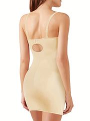 Seamless Shaping Slip Dress Tummy Control Slimming Body Shaper
