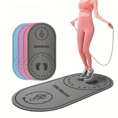 Non Slip Jump Rope Mat Soft Shock Absorption for Home Gym Fitness