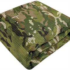Camo Burlap Mesh Fabric 75D Camo Net Cover for Ground Blinds Camping Military