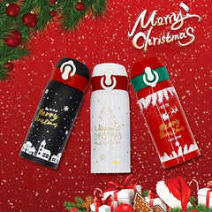 Christmas Printed Insulation Water Cup Stainless Steel Bottle 500ml