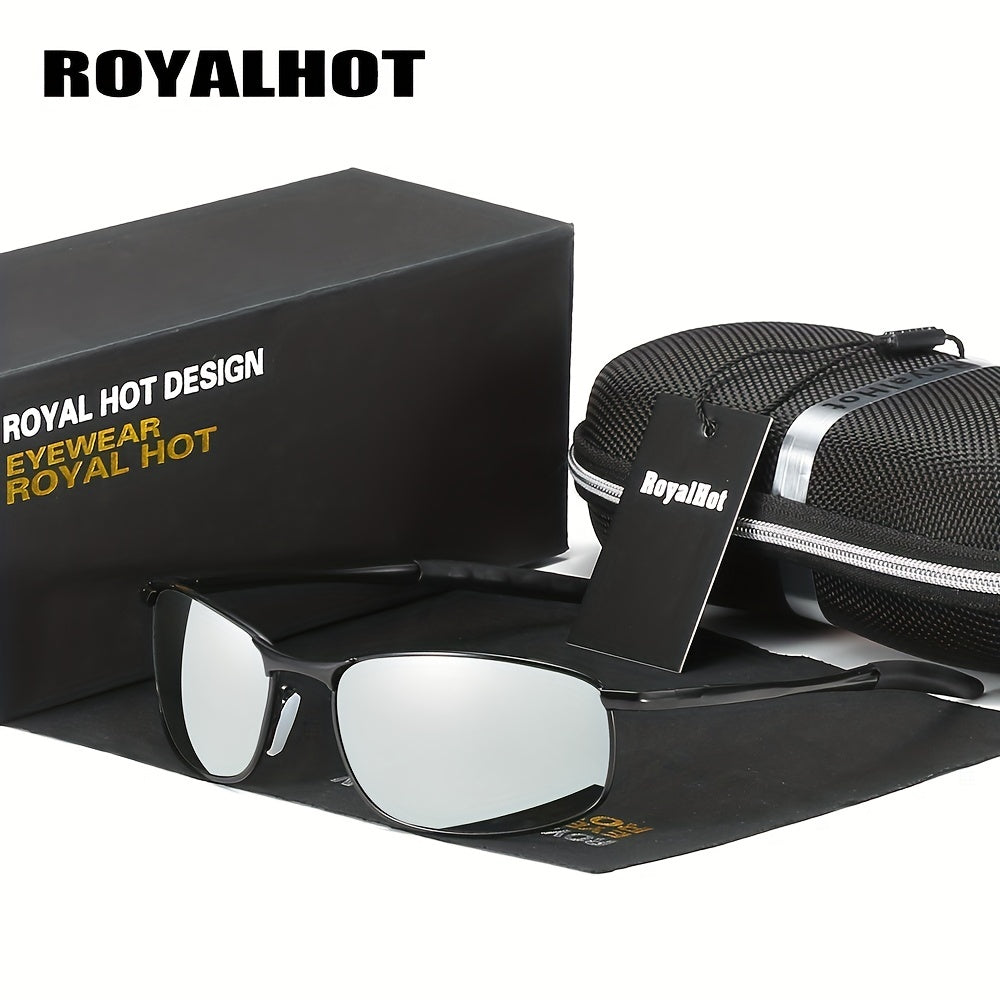 RoyalHot Metal Polarized Sunglasses For Driving