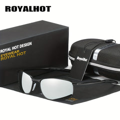 RoyalHot Metal Polarized Sunglasses For Driving