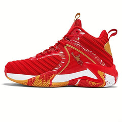 Men's Lace Up Sneakers Athletic Shoes Plus Sizes Breathable Basketball Shoes