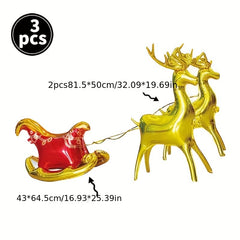 3D Standing Santa Claus Christmas Decoration